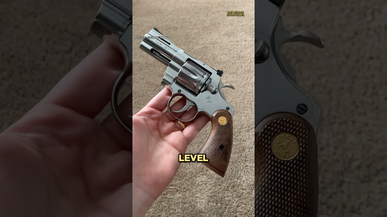 Почему Colt Python называют &laquo;Роллс-Ройсом среди револьверов&raquo; #шорты