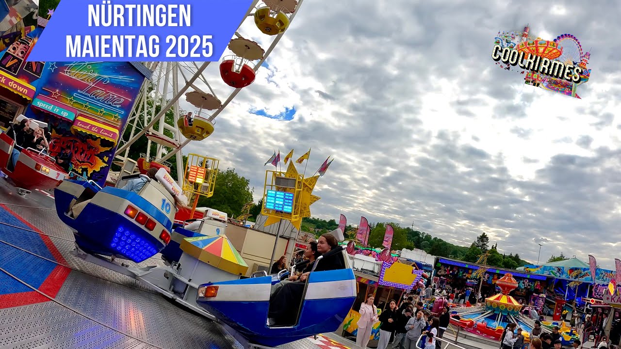 Break dance Weeber | Onride Video [ Nürtinger Maientag 2025 ] - Clip by CoolKirmes