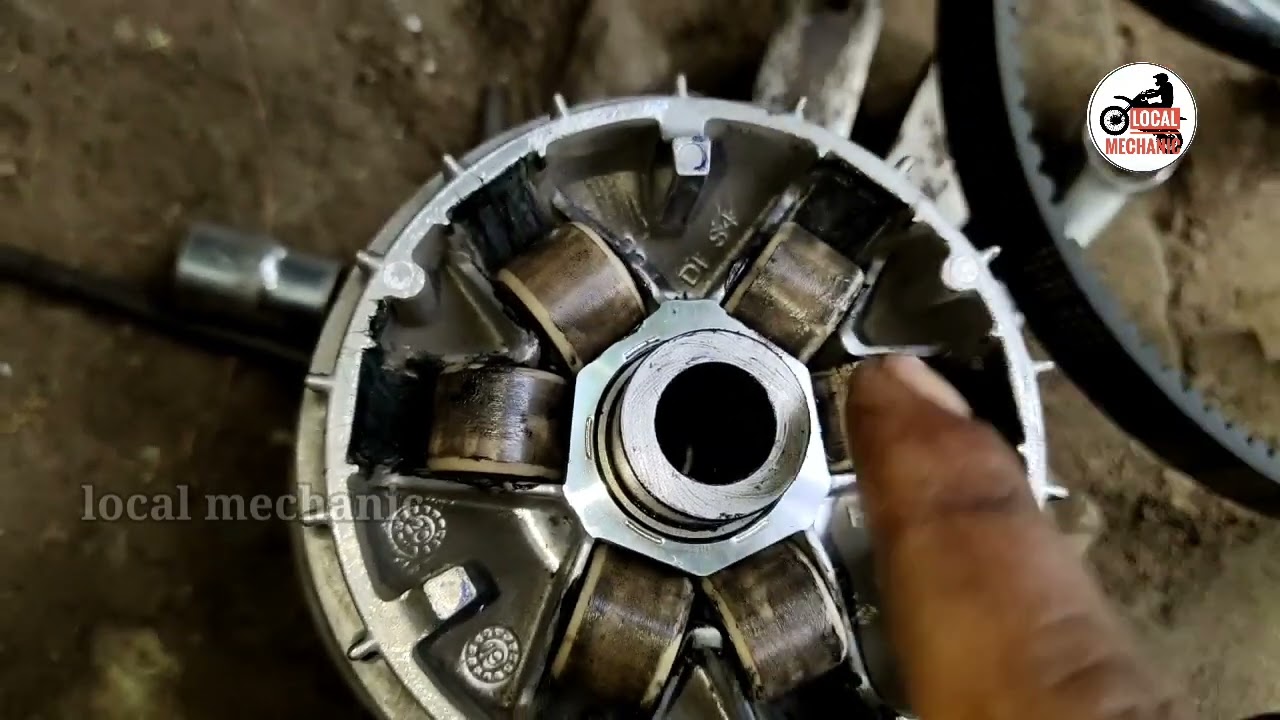 variator Roller Push install in properly
