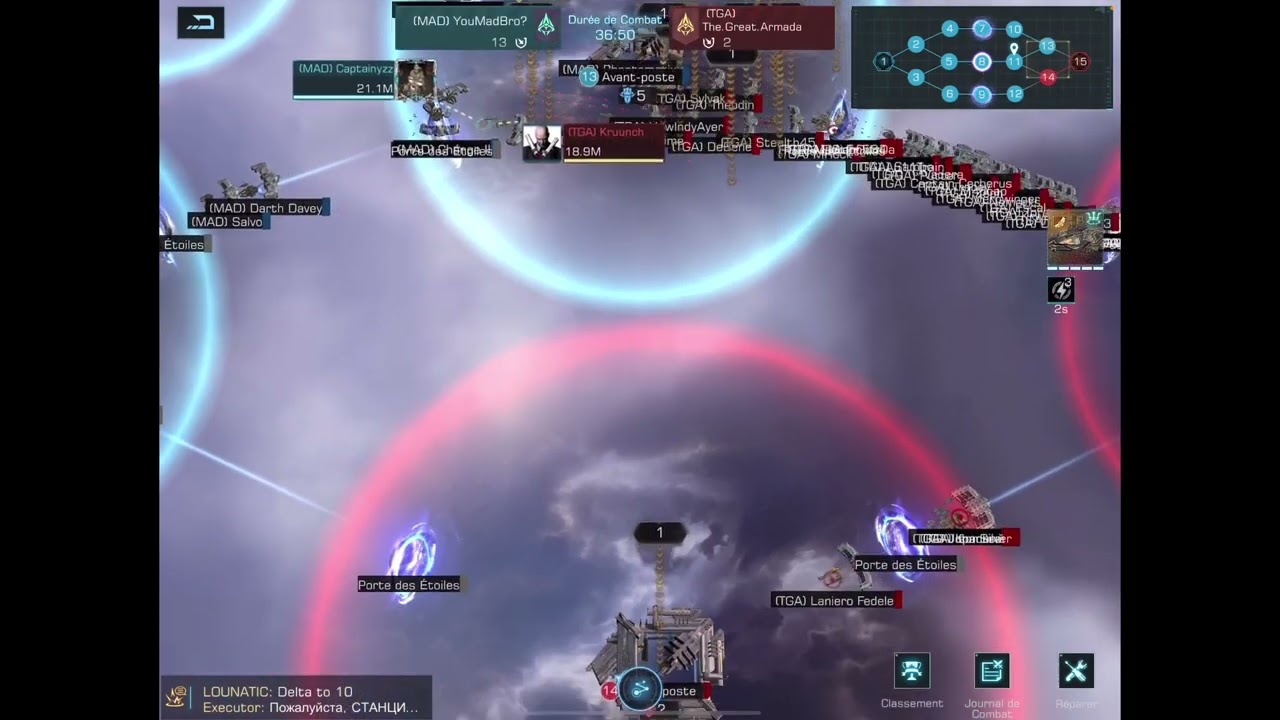 Infinite Galaxy - MAD (N60) vs TGA (N3) : No Armada can stop us