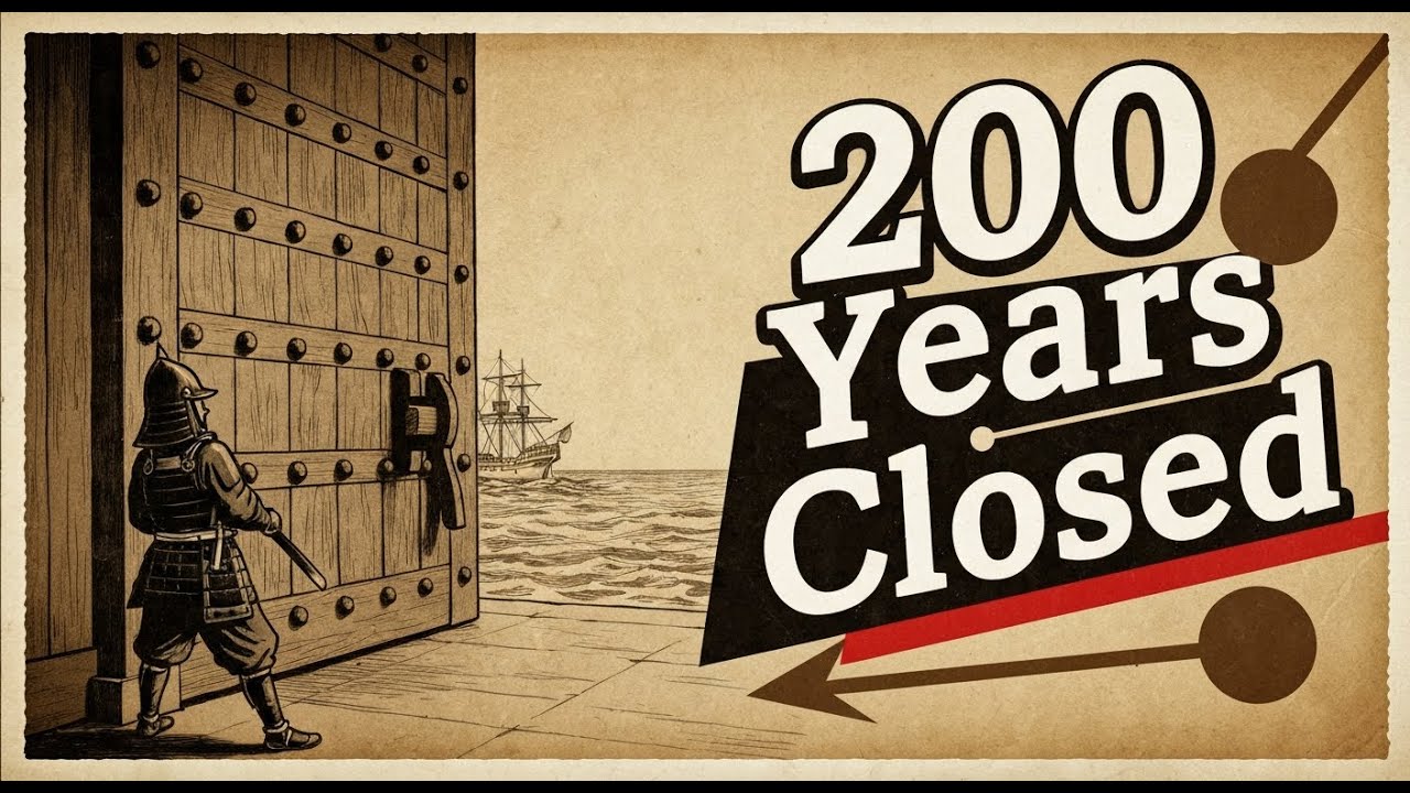 Why Japan Isolated Itself for 200 Years | Kamishibai