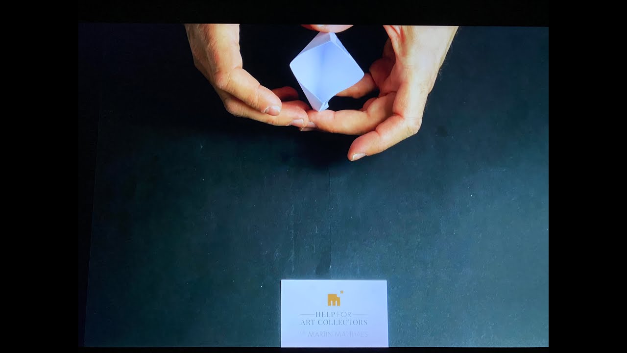 How to make paper envelopes to collect wood dust samples