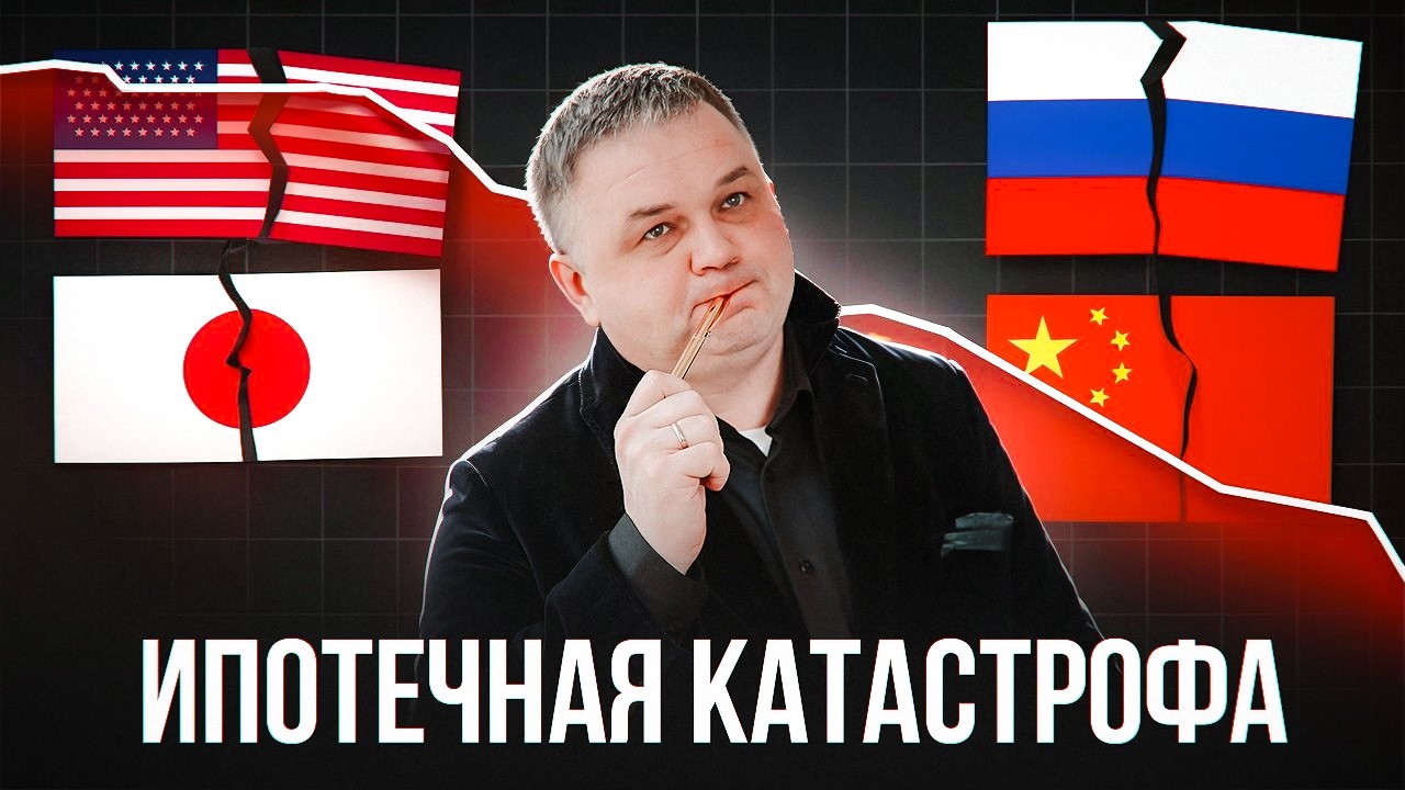 КОГДА РУХНЕТ ВАША КВАРТИРА? 35 триллионов потеряно за 40 лет кризисов рынка недвижимости.