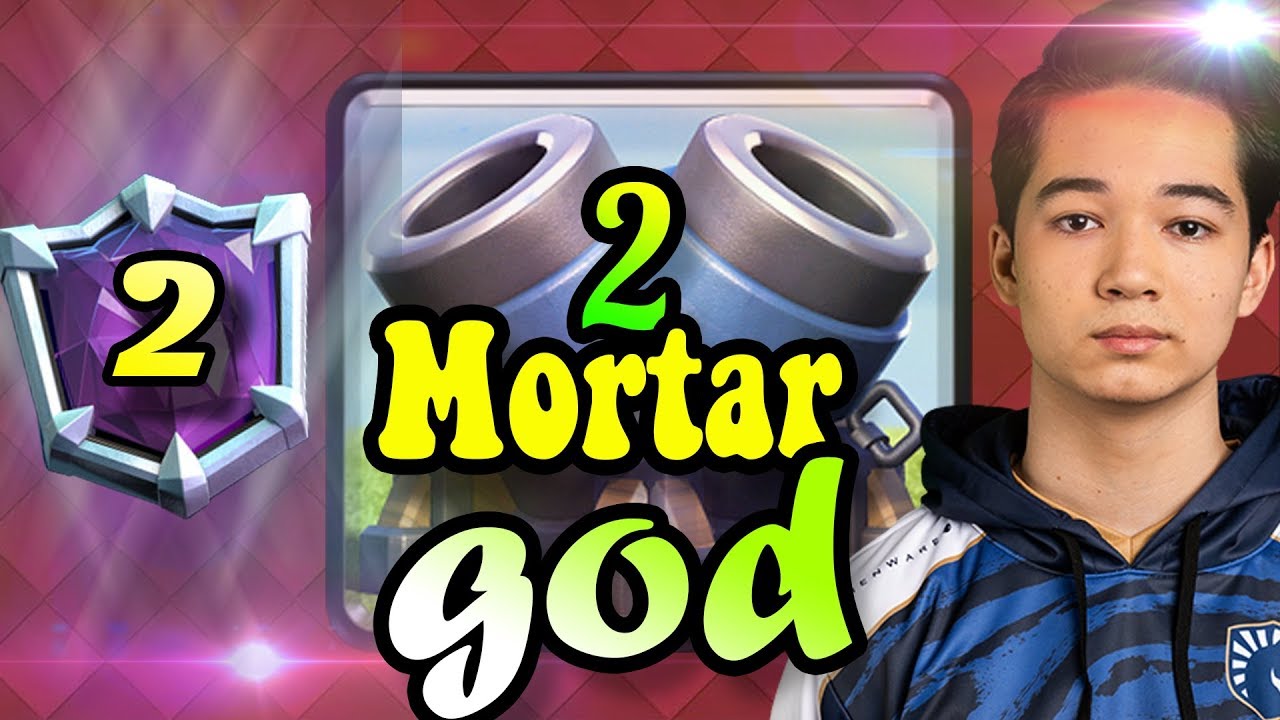 Egor , Makarious 2  Mortar God Best gameplays Ever- Clash Royale