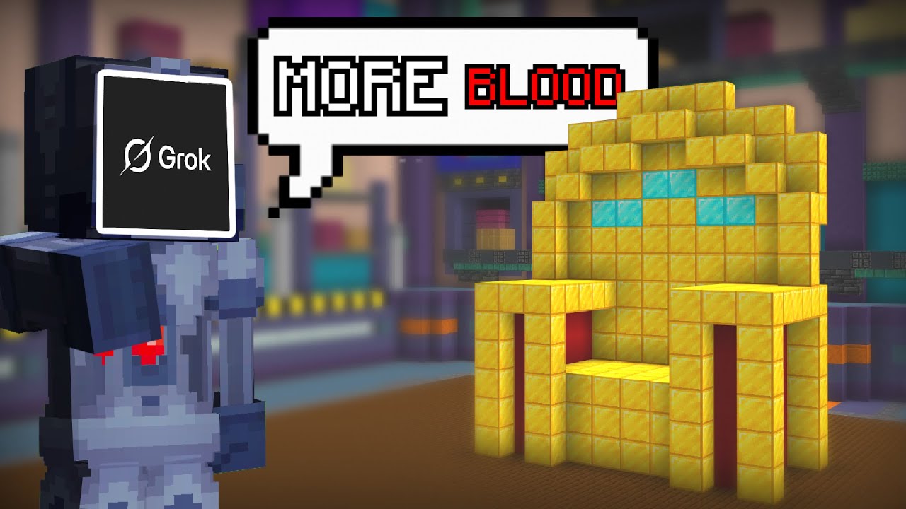Using an INSANE AI to Win Minecraft Build Battle