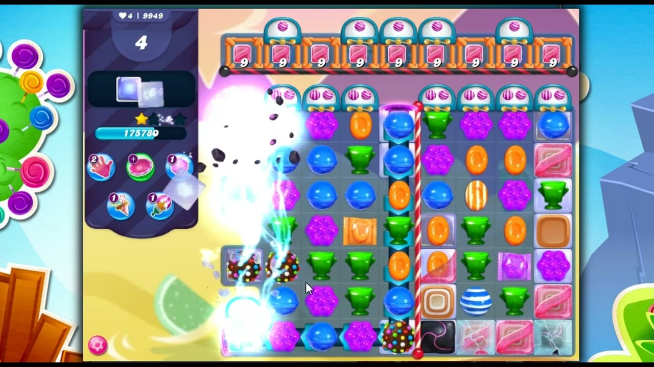 Candy Crush Saga Level 9949 - Sugar Stars, 29 Moves Completed