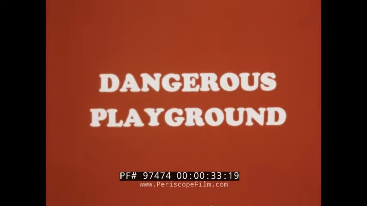 " DANGEROUS PLAYGROUND "   SOUTHERN PACIFIC RAILROAD  SAFETY FILM AIMED AT CHILDREN & TEENS 97474