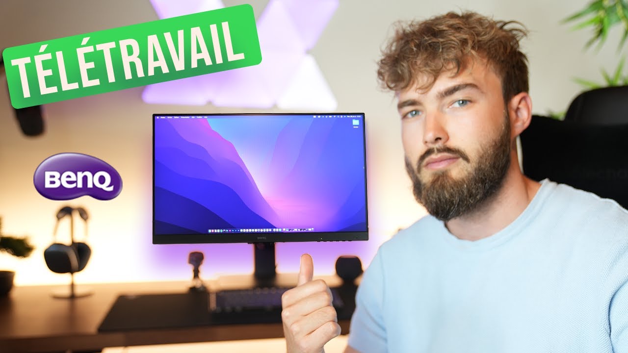 Quel &eacute;cran choisir pour le t&eacute;l&eacute;travail ? BenQ GW2785TC