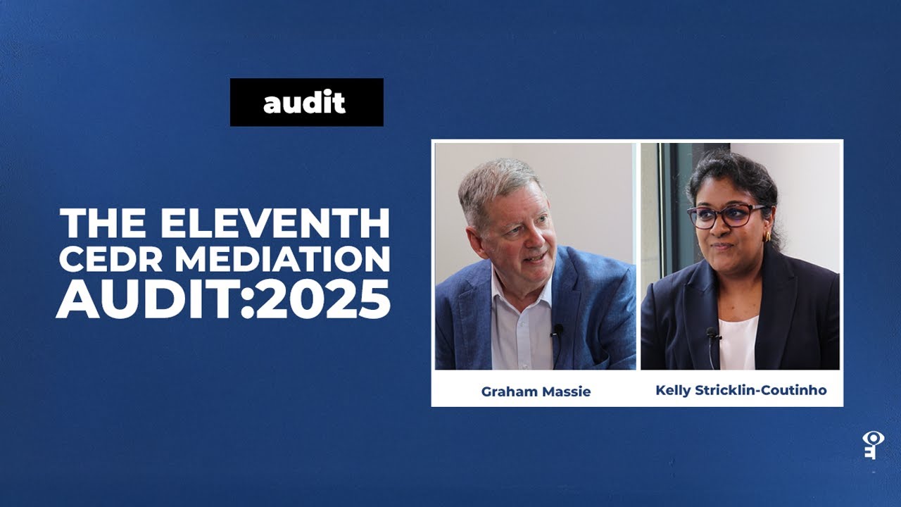The Eleventh CEDR Mediation Audit - 2025