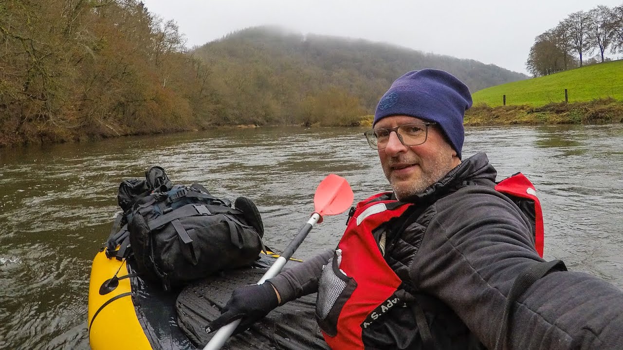 Belgium 2020-12-13: Packrafting Semois (Bouillon - Poupehan)