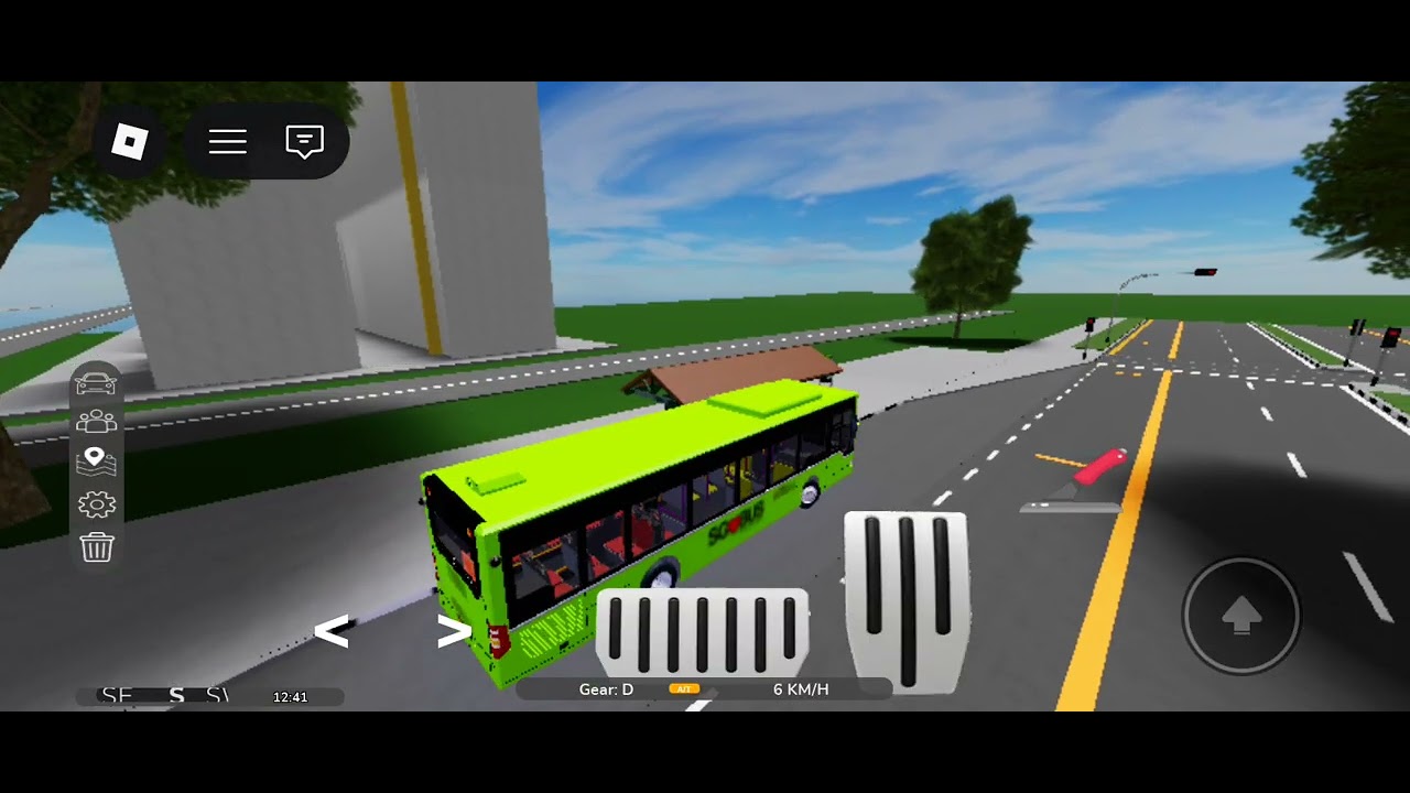 Ill be driving around ang mo kio(crash at the end) 