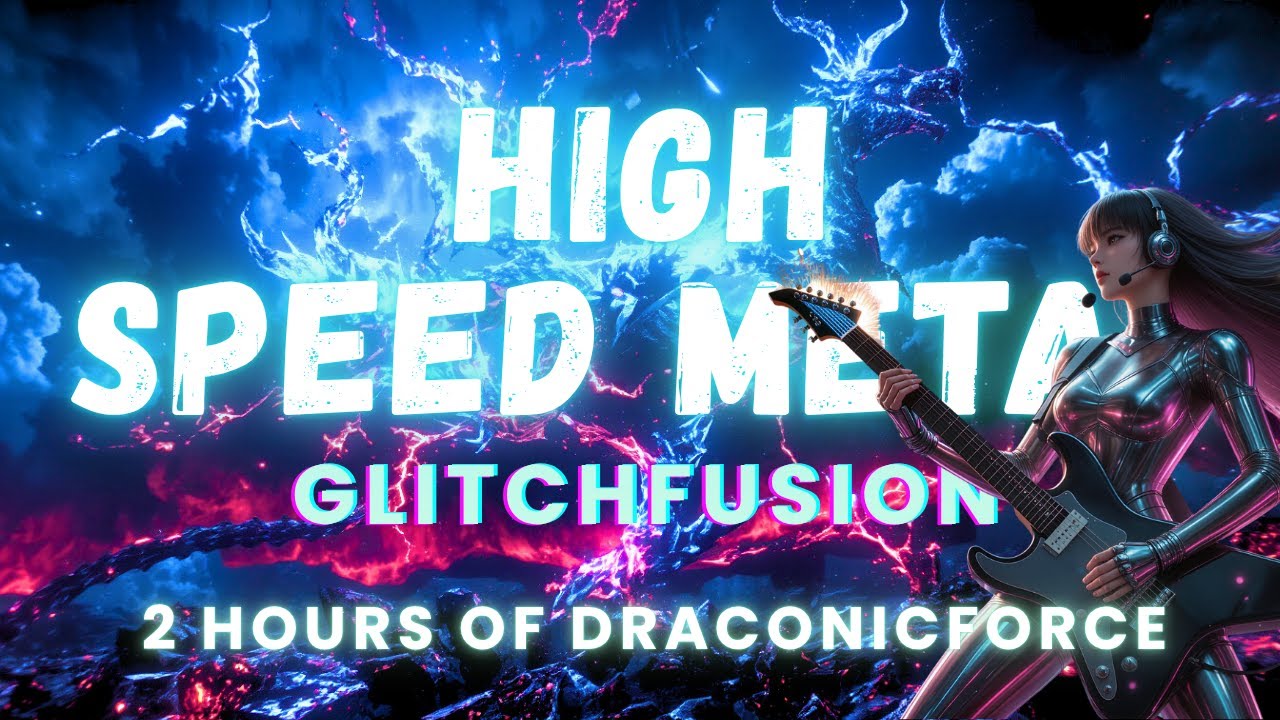 HIGH SPEED METAL ⚡ 1h30 of Draconic Force | GlitchFusion Metal Marathon