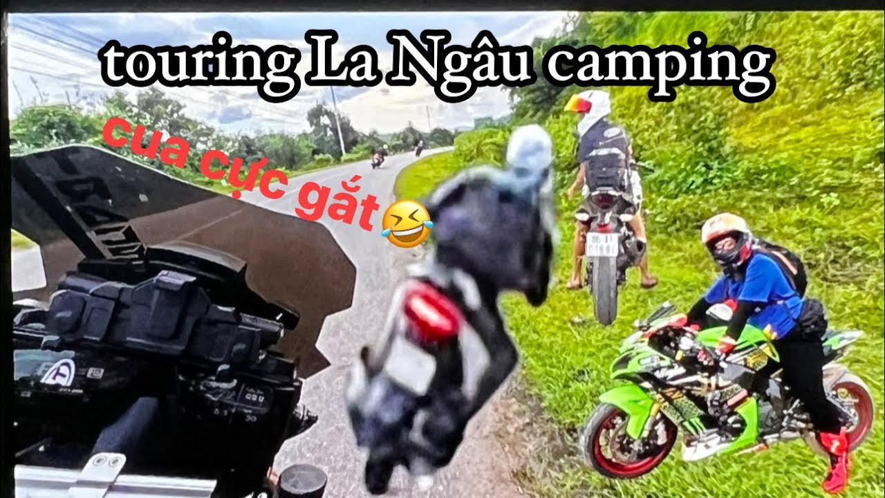 Tour La Ngâu camping cực phấn khích, xả stress mạnh | Yamaha Tracer900