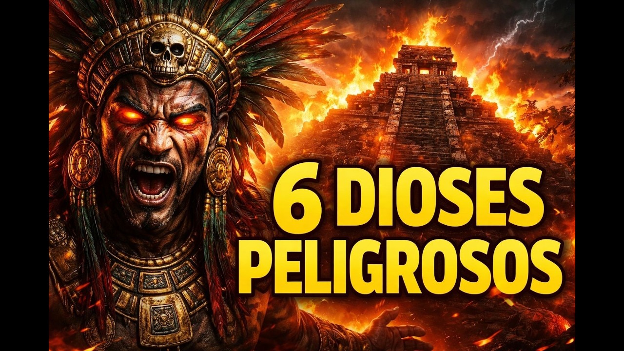 Los 6 dioses más humanos y peligrosos de Mesoamérica  Cuando lo divino se parece demasiado a ti
