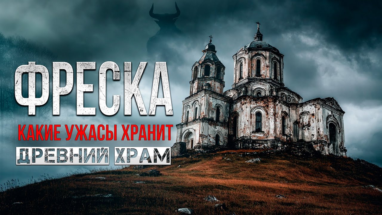 КАКИЕ УЖАСЫ ХРАНИТ ДРЕВНИЙ ХРАМ - ФРЕСКА  ужасы мистика