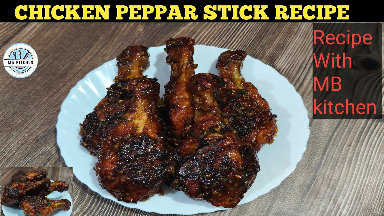 Chicken Pepper Stick | Chinese Food | Easy And Quick | Chicken Starter | Recipe With Mb Kitchen