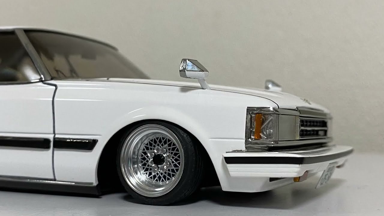 1/24 ARII製プラモデル  ‘82  マークⅡ &  クレスタ  改　GX61 マークⅡ  チェイサー  クレスタ