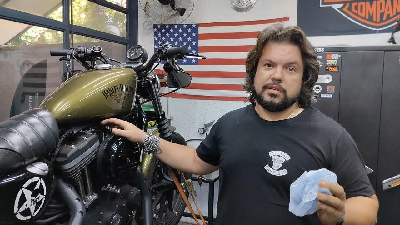 Italian Chopper: Não se engane, não é apendas troca de óleo, cuidado!| IRON 883
