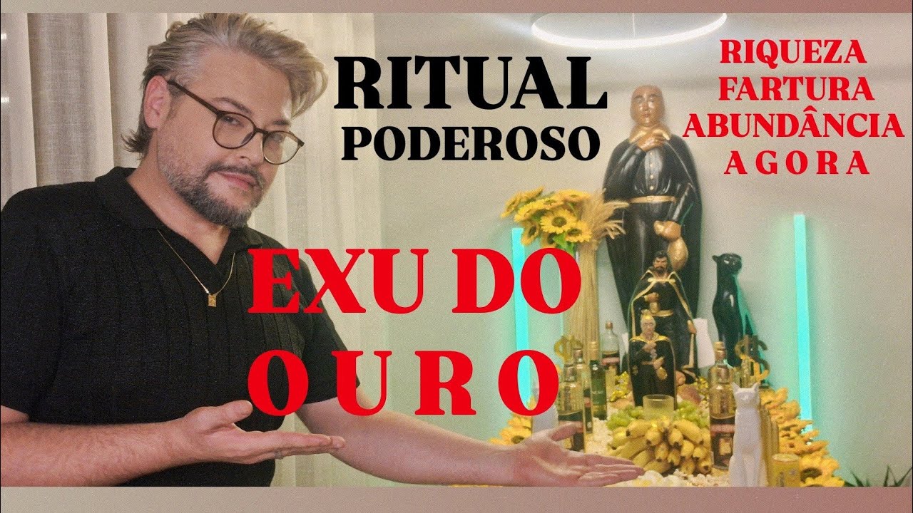 RITUAL PODEROSO A EXÚ DO OURO PARA MUITO DINHEIRO, RIQUEZA E PROSPERIDADE EM TODAS AS ÁREAS DA VIDA