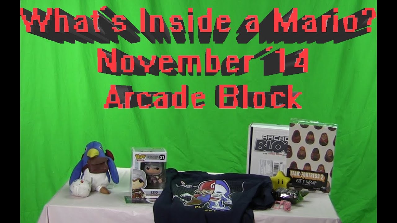 What's Inside a Mario? - November '14 Arcade Block Review