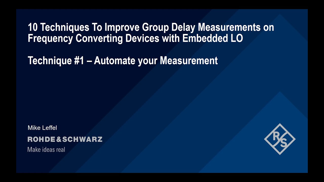 Technique #1: Automate your measurement