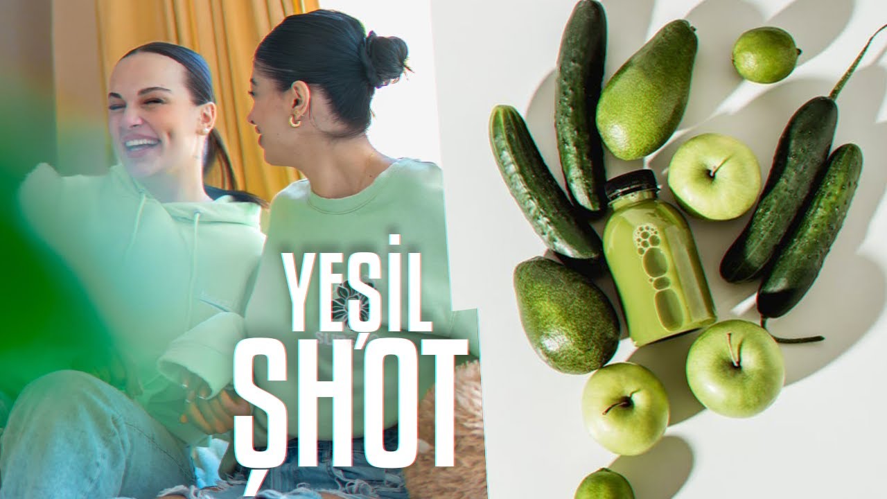 Bebek Gibi Cildin Sırrı ! - YEŞİL SHOT YAPTIK !