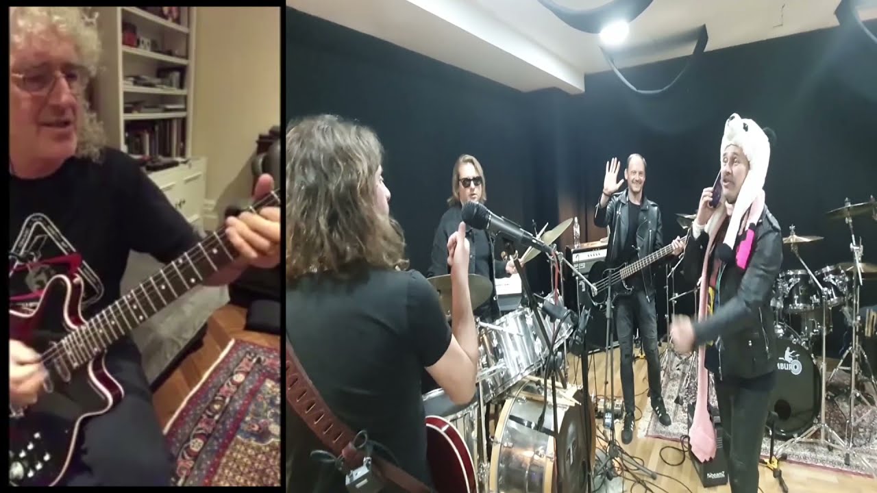 BRIAN MAY WITH QUEEN REAL TRIBUTE