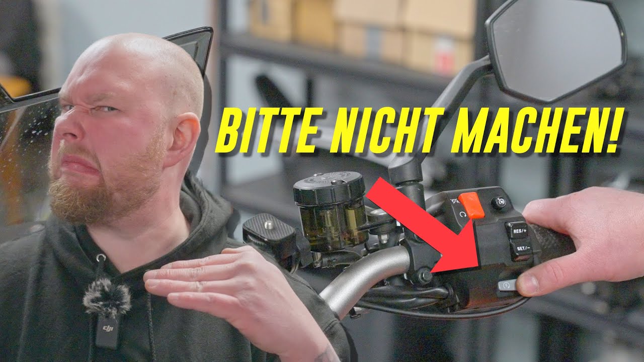 Du startest dein Motorrad falsch und ich kann es beweisen!