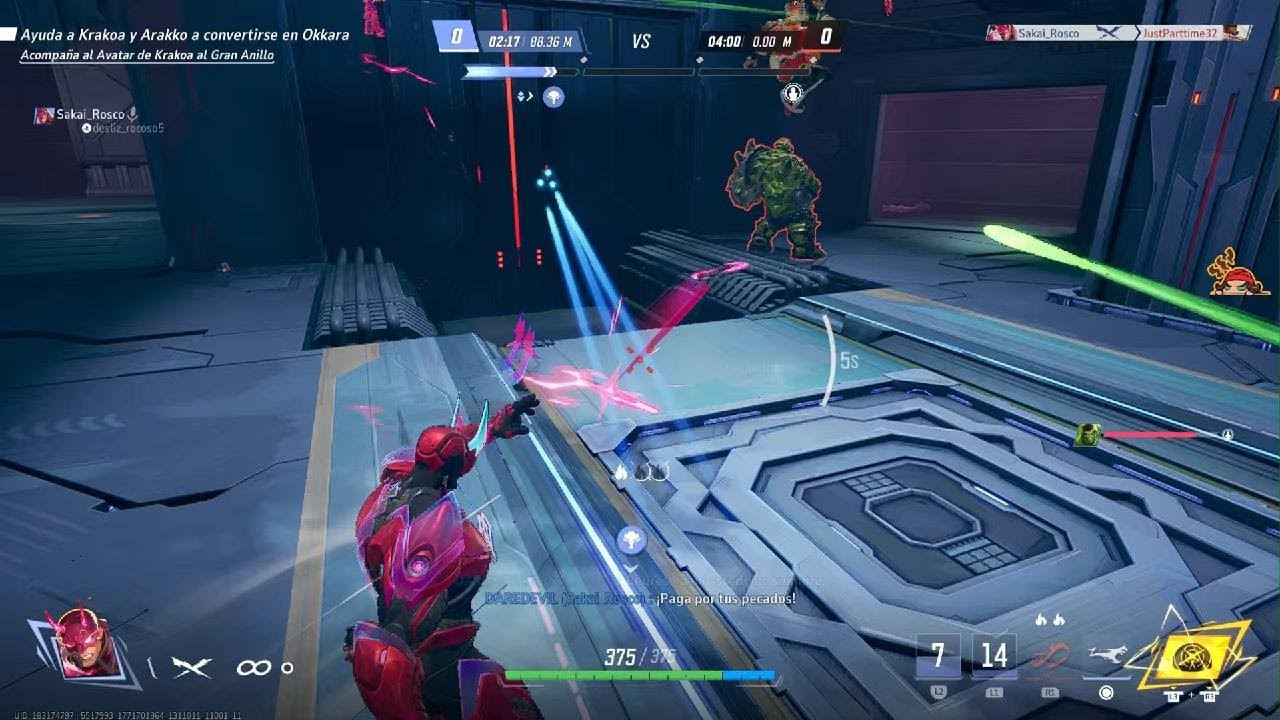 Grand Master with Daredevil in Marvel Rivals