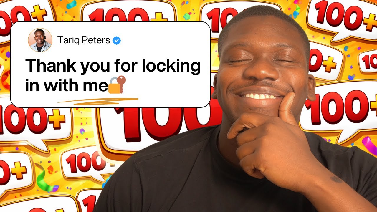 100 Subscribers Is Just the Start. I’m Locked In!