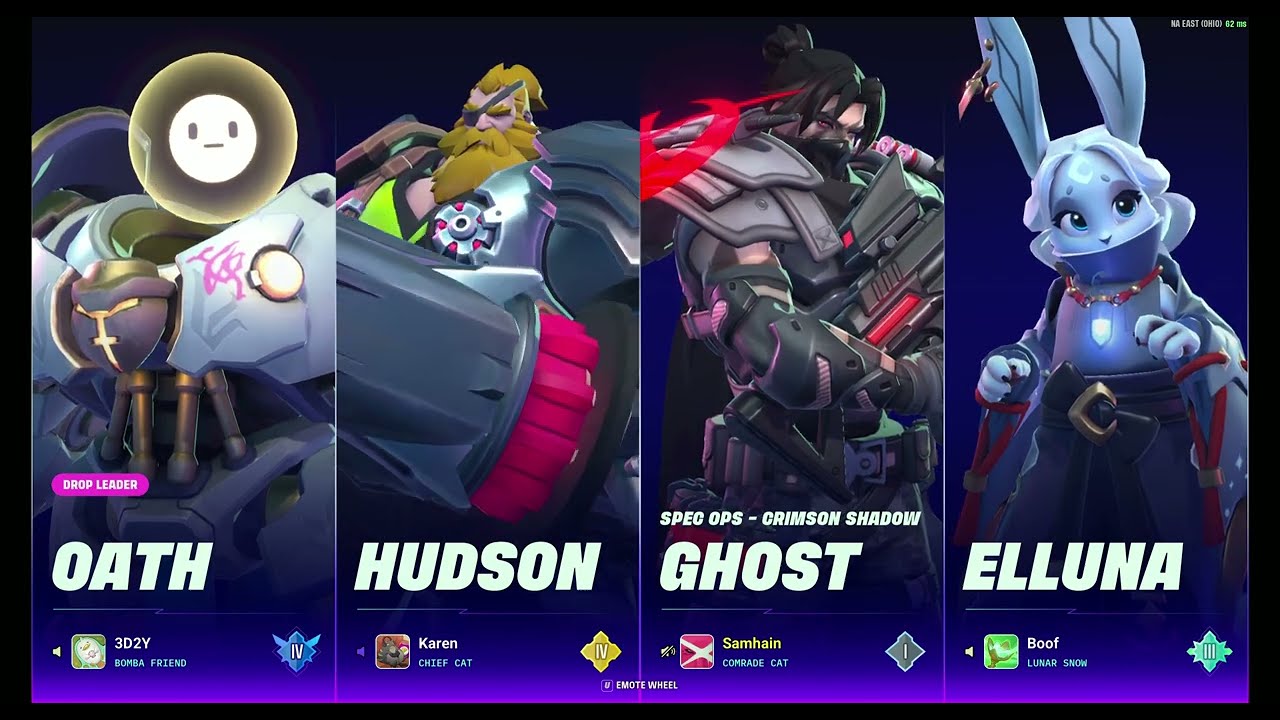 SUPERVIVE - Elluna / Hudson / Ghost / Oath - Squads Silver 1 - 2nd Place