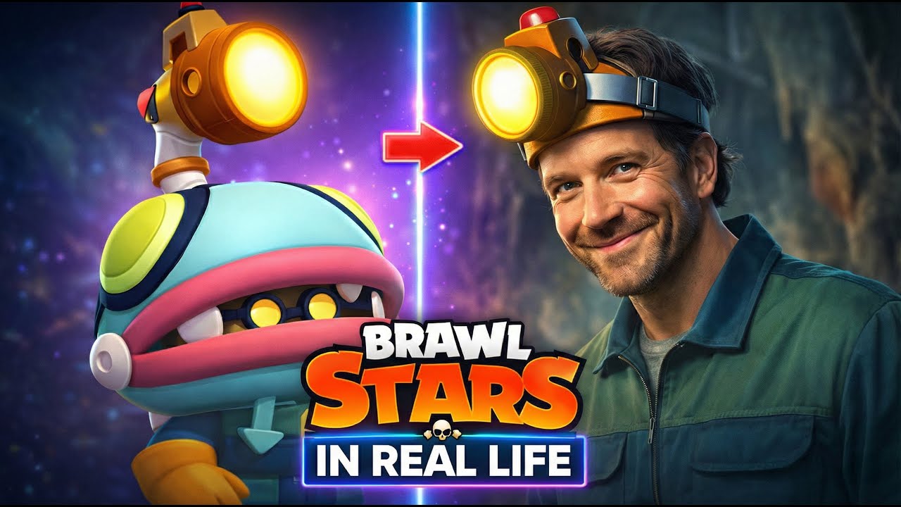 🎮 Brawl Stars в реальной жизни?! Игровые персонажи в образе реальных людей | НОВЫЙ ВЫПУСК