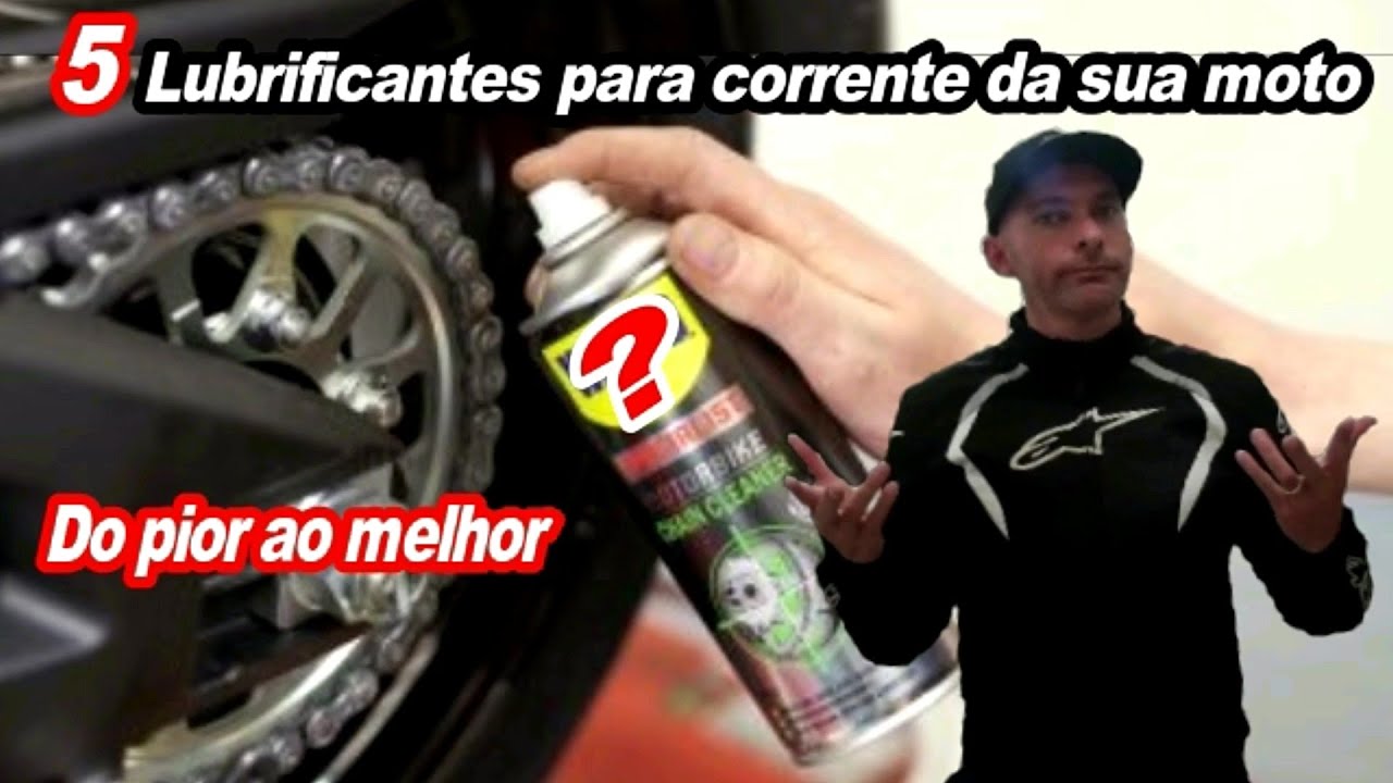 5 Lubrificantes para corrente da sua moto / Do pior ao melhor