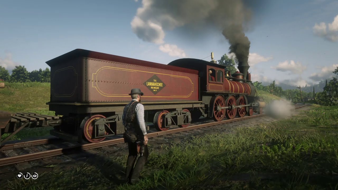 EPIC POLICE CHASE!!! : Red Dead Redemption 2