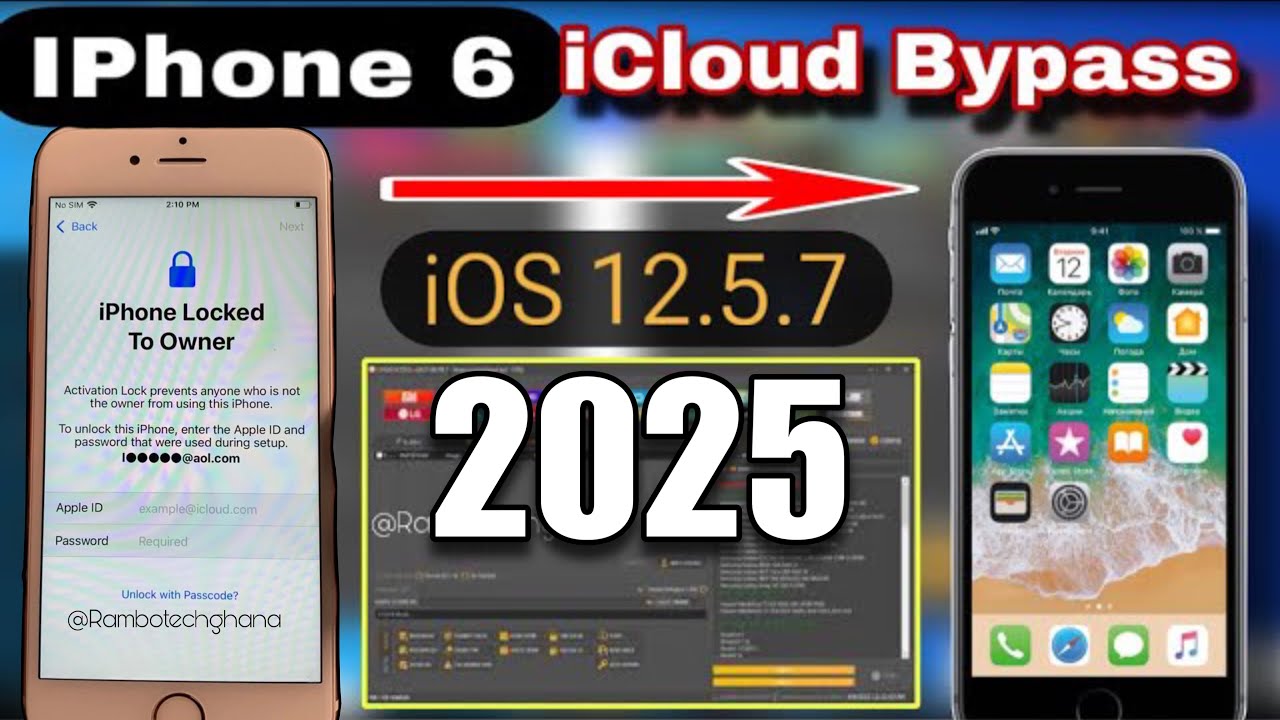 (Free) How to Bypass iPhone 6 iCloud Activation Lock By Unlocktool