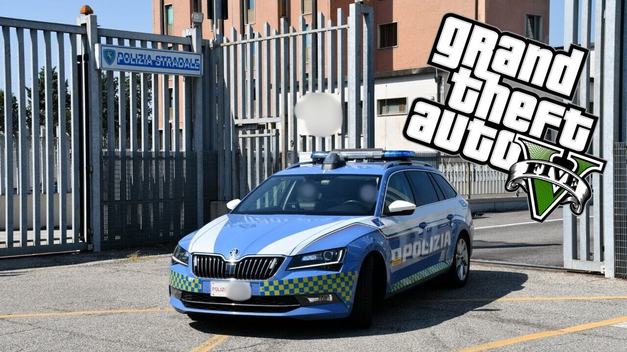 Ponte Milvio 011 per controlli sul territorio |POLIZIA STRADALE113 GTA 5 #RP