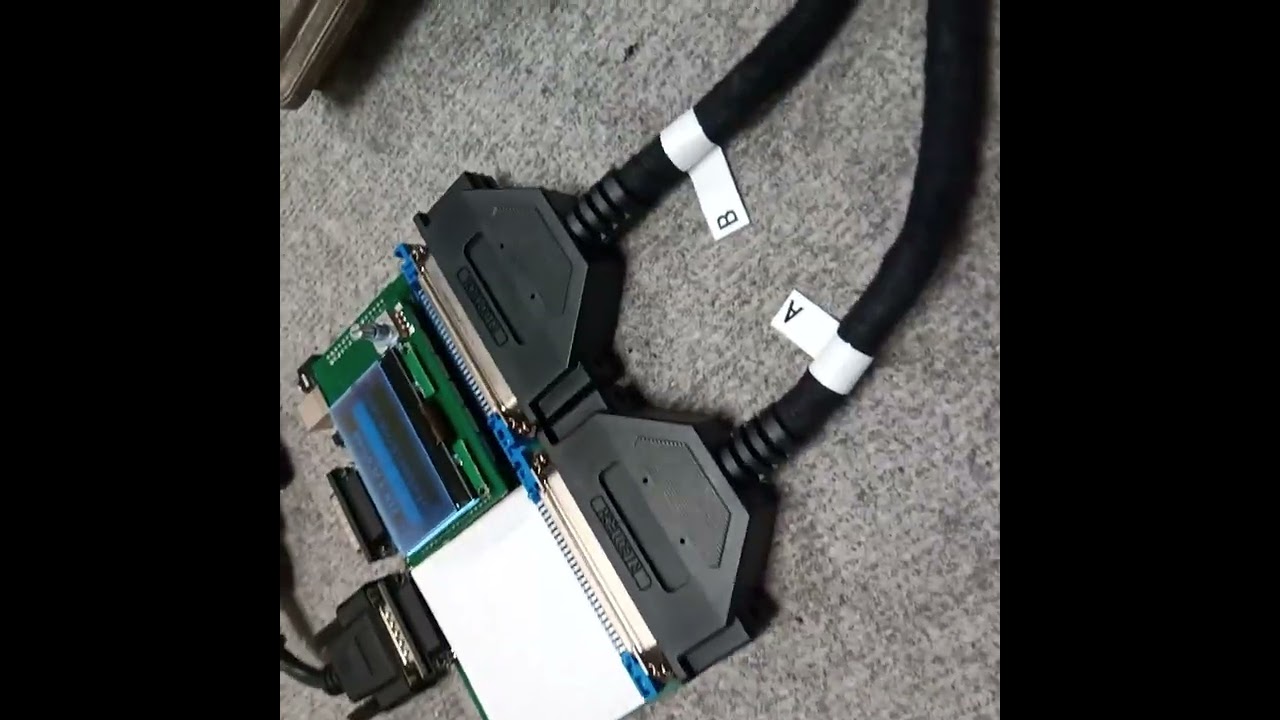 EDC17CV54 bench mode read with Express bench cable by Rigotech