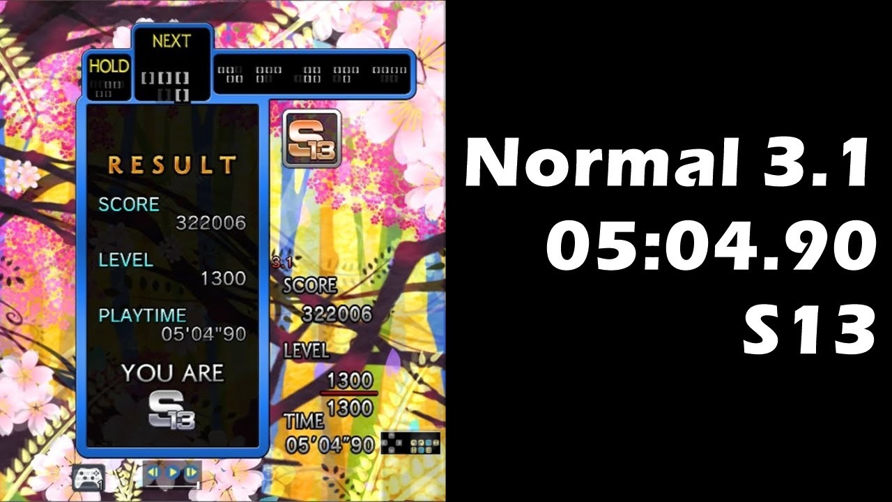 [TGM4 v2.0beta] Normal 3.1 S13 in 5:04.90