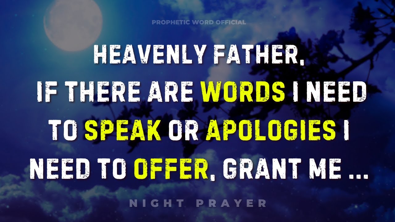 A Short Prayer: Prayer for Reconciliation | Prophetic Word