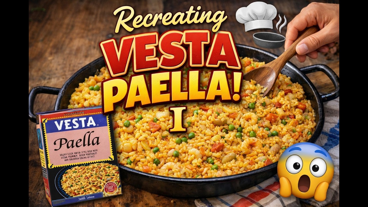 Recreating Vesta Paella fom Scratch - Taste of my Youth