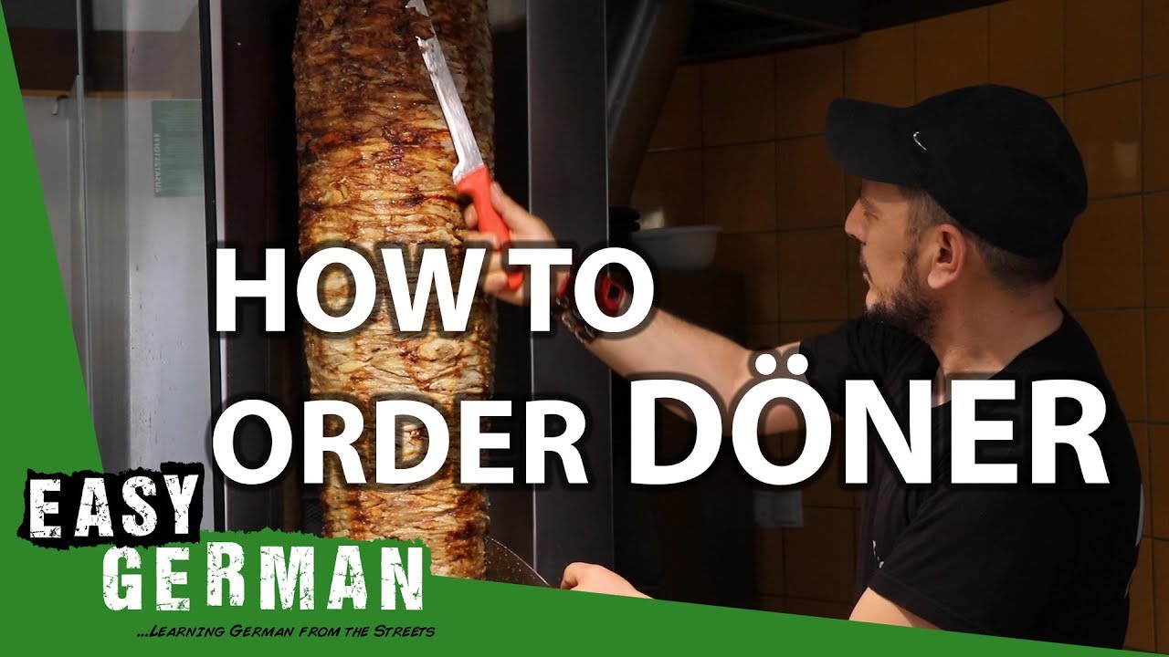 How to order 🥙D&ouml;ner in Germany | Super Easy German (105)