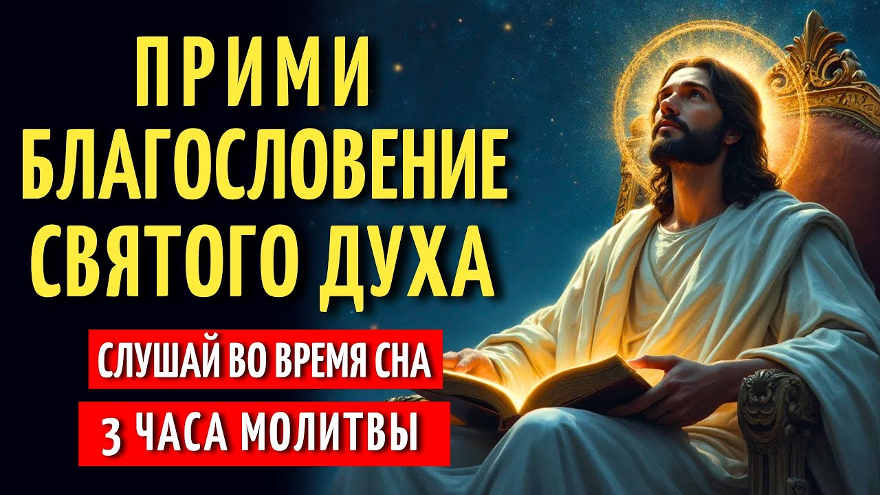 3 ЧАСА МОЩНОЙ МОЛИТВЫ ДЛЯ ПРИЕМА СВЯТОГО ДУХА | СЛУШАЙ, ПОКА СПИШЬ
