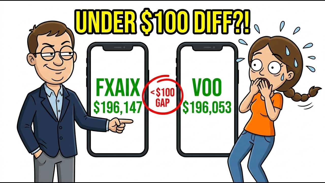 FXAIX против VOO: инвестировали $100 000, и результат нас шокировал