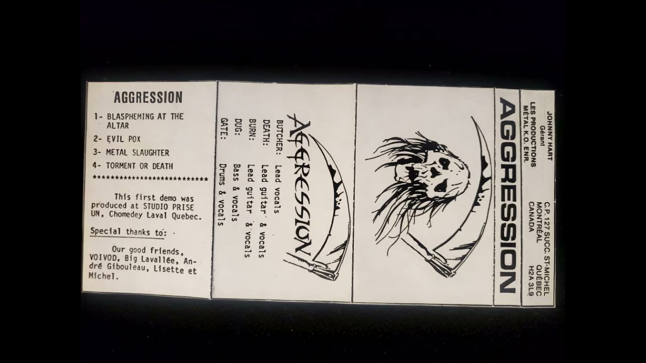 Aggression - Demo (1985 Canada Thrash)
