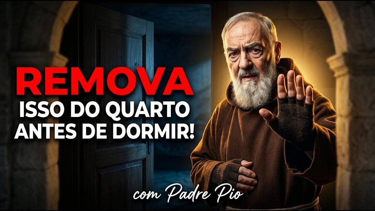 ⚠️ PADRE PÍO AVISA: 4 Hábitos Noturnos Que Dão aos Demônios o Direito Legal Sobre Sua Casa