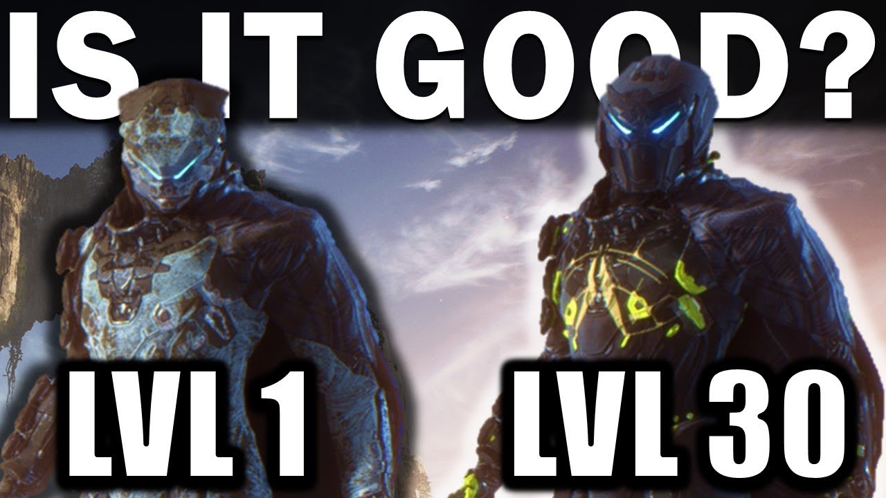 Anthem: Level 1 to 30 Grind - IS IT GOOD? - Story, Glitches, Missions, Loot, Freeplay, & More!