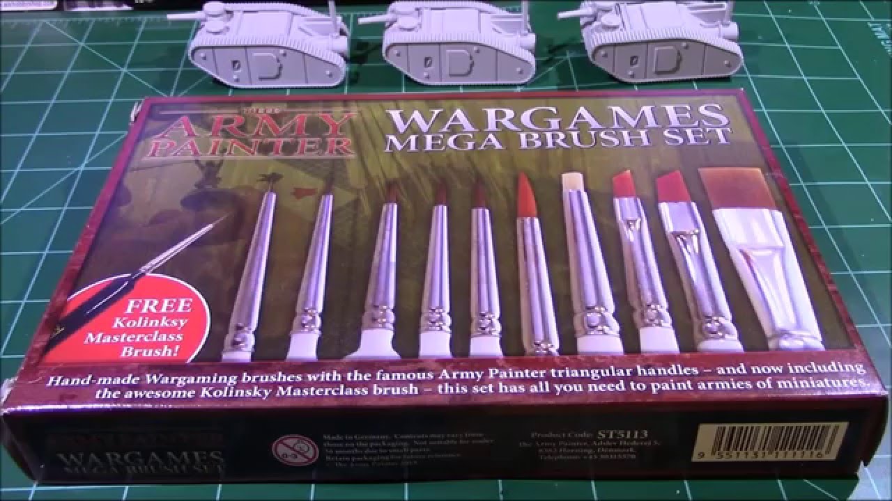 The Army Painter Mega Brush Set
