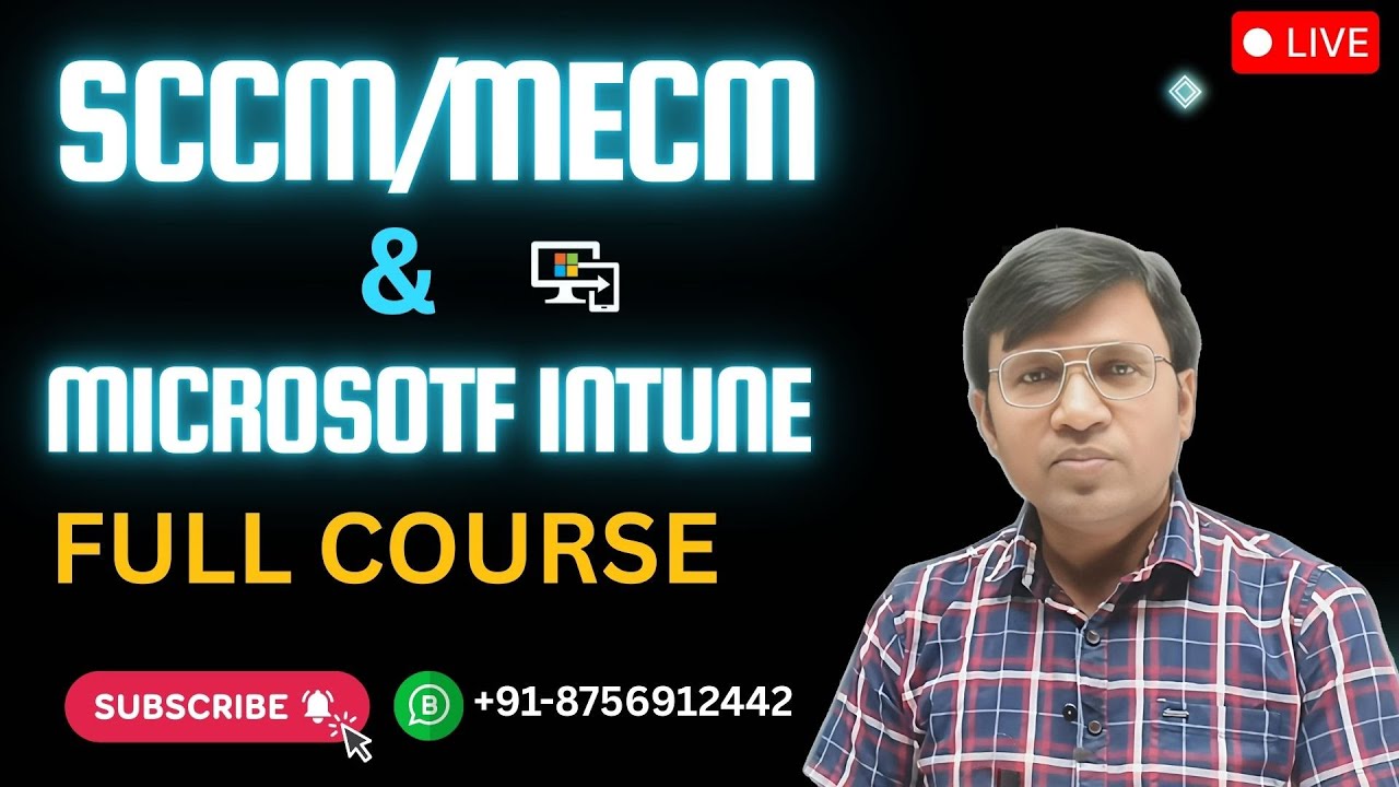 SCCM (MECM) & Microsoft Intune FULL Course 2026 | MD-102 Endpoint Manager Training | ICNT Gyan