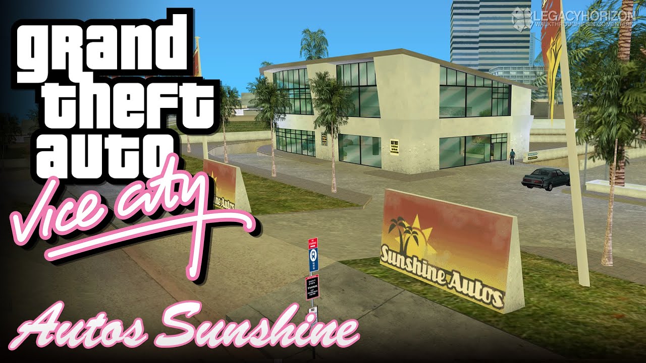 GTA Vice City - Misión #61 - Autos Sunshine / Garaje de Importación (Todas las listas - 60fps)