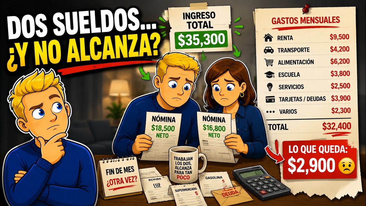 ¿Por Qué Ganan Más y Viven Peor? La Verdad Detrás de los Dos Salarios
